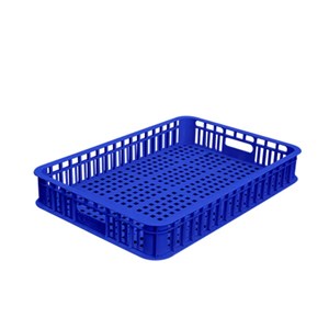 Kontainer Plastik Stackable Biru Kapasitas 20–25 Kg