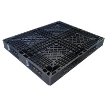 Black Single Face Nest Plastic Pallet