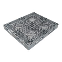 Gray Single Face Nest Plastic Pallet