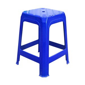 Kursi Plastik Wapolin Warna Biru